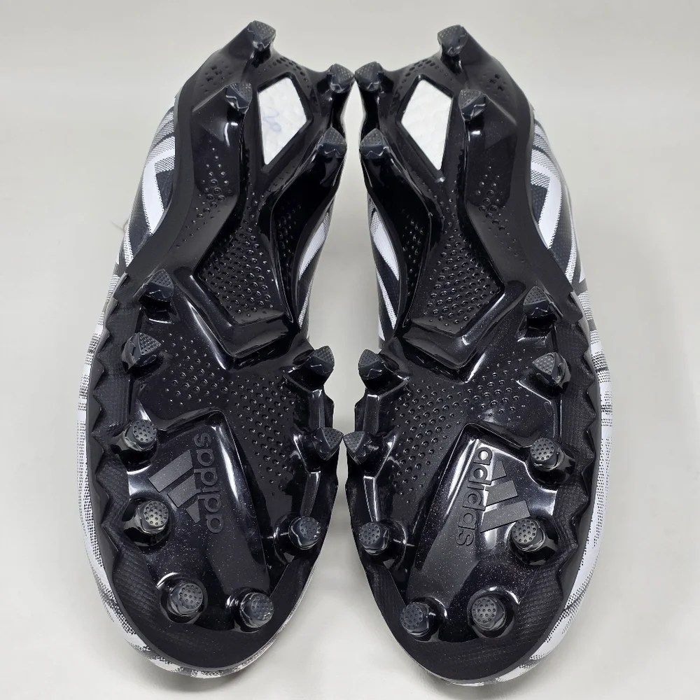 Adidas Freak Ultra 23 Inline Black White Football Cleats GW4169 Mens Sz 10.5 New